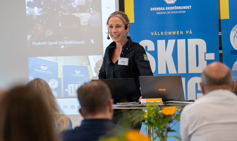 SSFs generalsekreterare Pernilla Bonde inledde helgen i Uppsala. Foto: Jonathan Ström. 