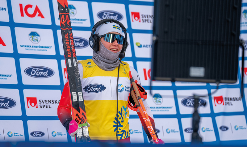 Lisa Ingesson vann sin första sprintseger under Ford Smart Energy Cup-finalen i Boden.