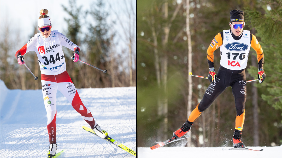 Lisa Eriksson och Leo Johansson vinnare i Åsarna på distansen 10 km fri stil