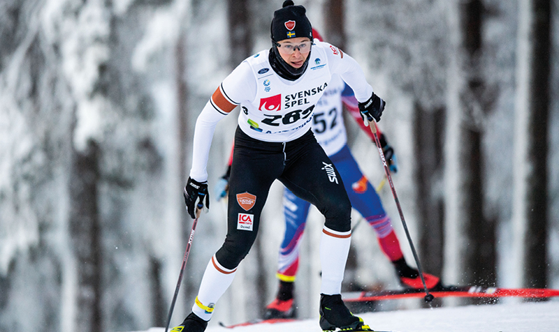 Nykorade svenska sprintmästaren Olof Jonsson kommer till start under helgens tävlingar.