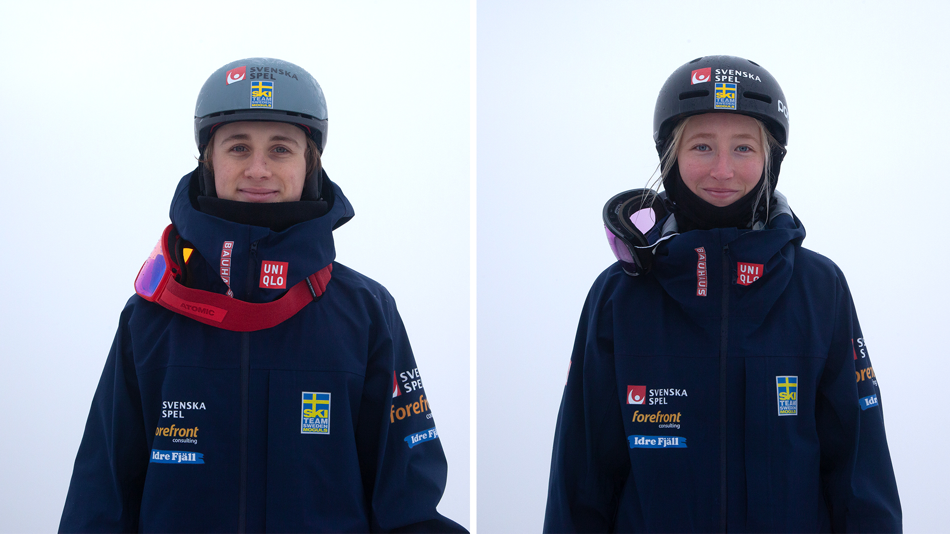 Robin Olgård och Moa Gustafson tog hem sex medaljer i årets Europacup. Foto: Erik Danielsson
