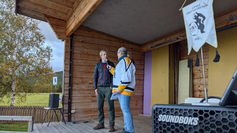 Lars Nelson och Cattis Olsson intervju Långå