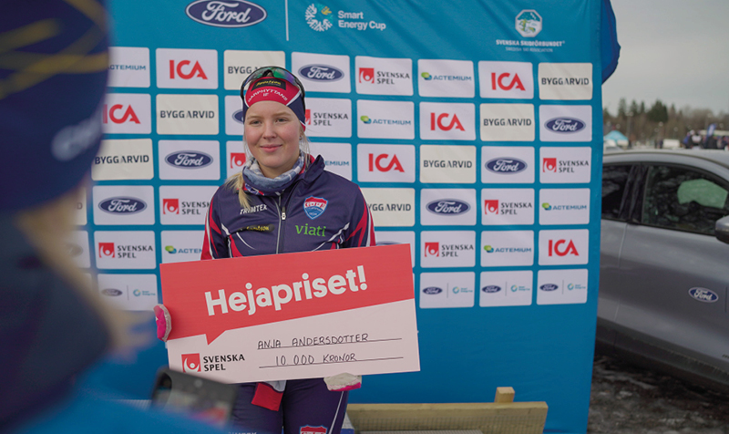 Anja Andersdotter blev säsongens tredje vinnare av Svenska Spels Hejapriset