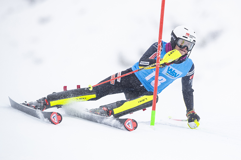 Liv Ceder, Team Svenska Spel, leder Alpine Elite Tour 2022/2023. 