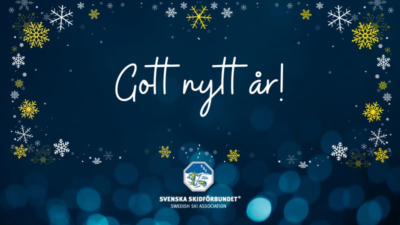 Svenska Skidförbundet önskar ett gott nytt år.