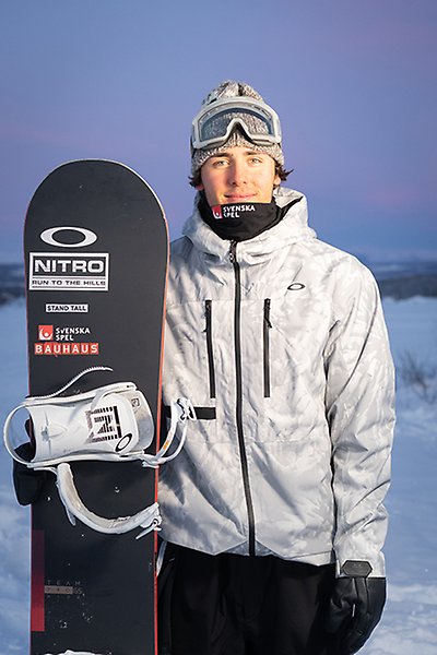 Gabriel Almqvist Snowboard VM Bakuriani, Georgien 