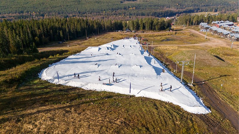 Häng med landslaget under öppningshelgen av Kläppen Höstpark. Foto: Daniel Bernstål. 