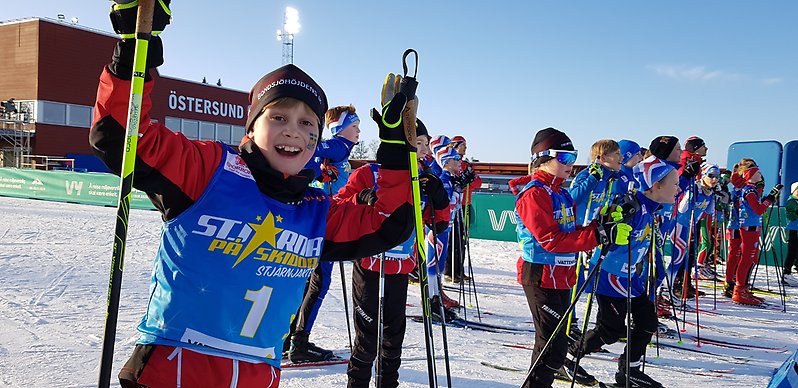 Bild från tävling i Östersund