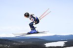 Uma Kruse Een kör skicross under världscupfinalerna i Idre Fjäll.