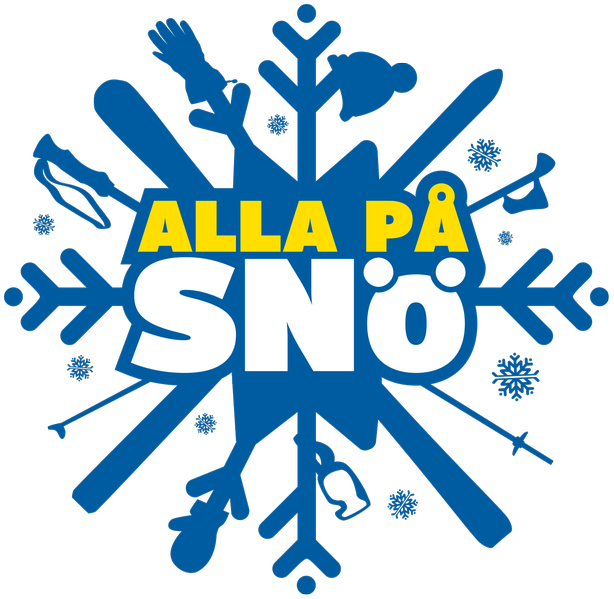 Logotyp för Alla på snö