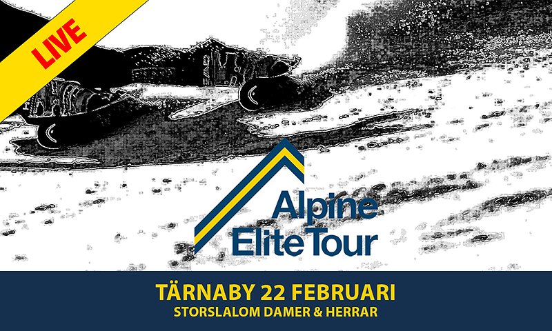 Alpine Elite Tour Tärnaby 22 februari 2023 livesändning